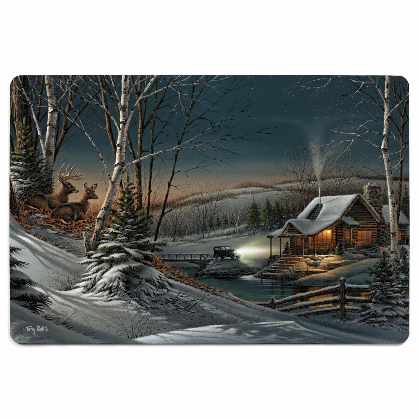 Evening with Friends Floor Mat - Wild Wings