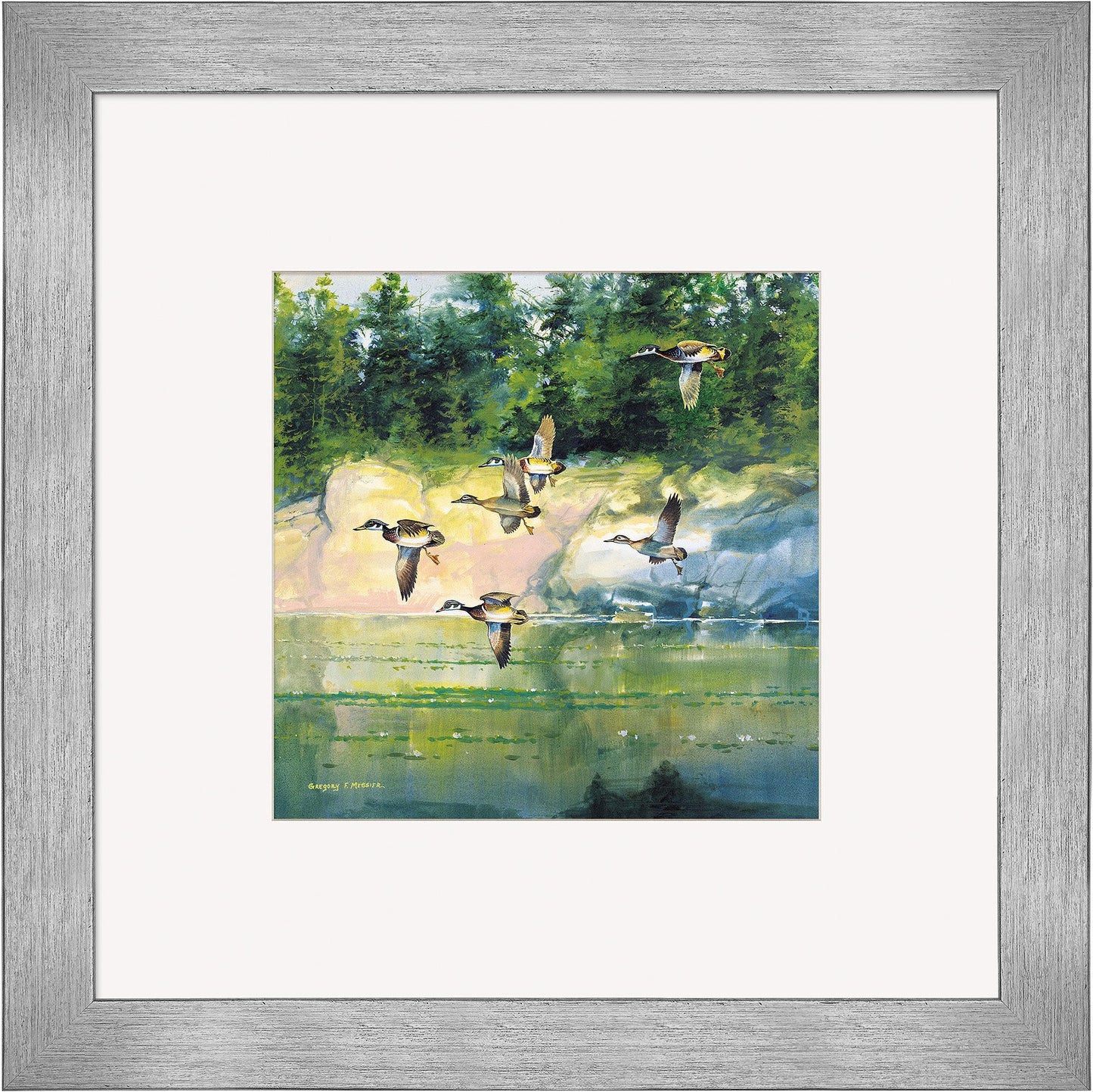The Woodies—Wood Ducks Contempo Square - Wild Wings