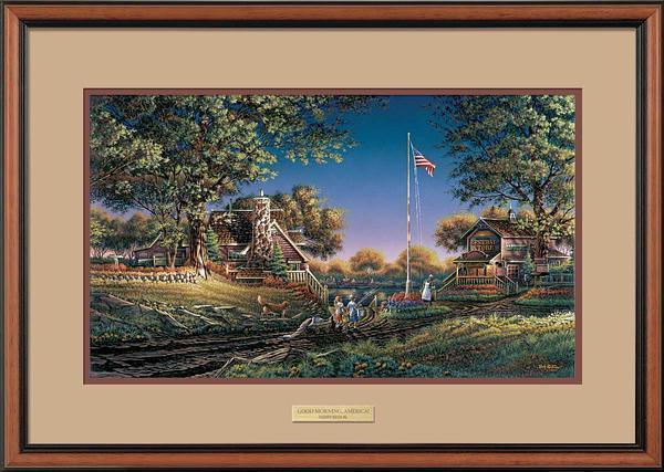 Good Morning, America Framed Encore Print - Wild Wings