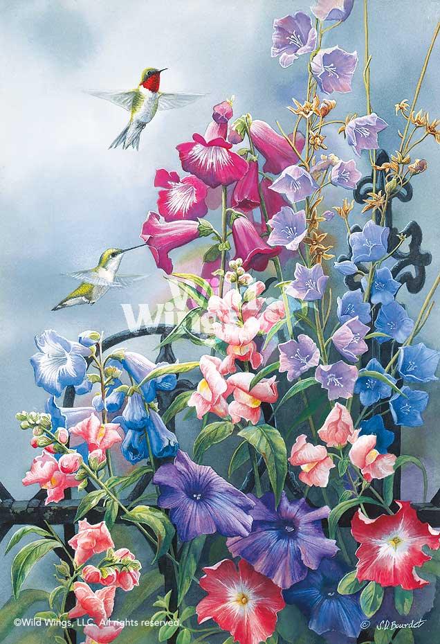 Victorian Seasons; Summer—Hummingbird