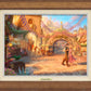 Disney Rapunzel Dancing in the Sunlit Courtyard - Canvas Classics