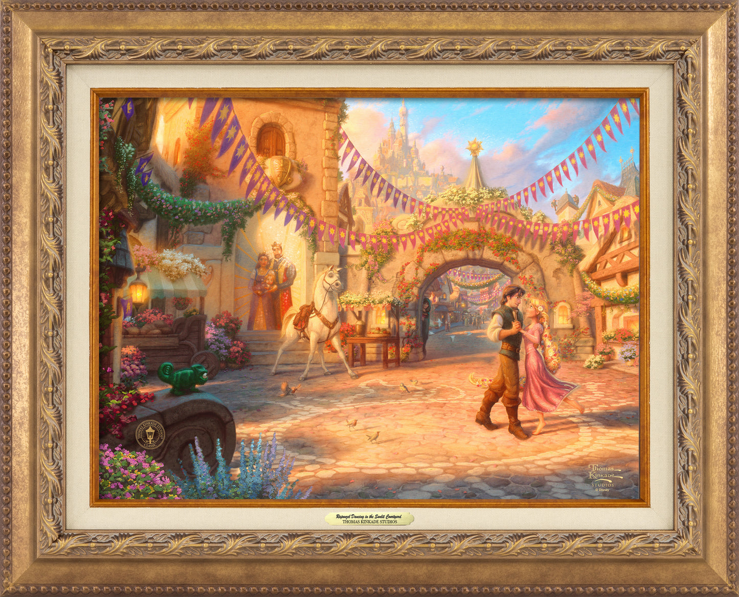 Disney Rapunzel Dancing in the Sunlit Courtyard - Canvas Classics