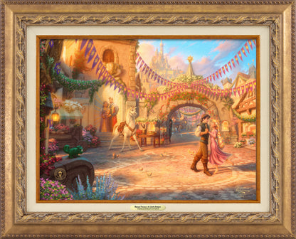 Disney Rapunzel Dancing in the Sunlit Courtyard - Canvas Classics