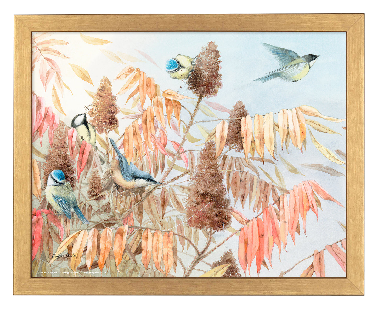 Autumn Staghorn Gathering - Art Prints