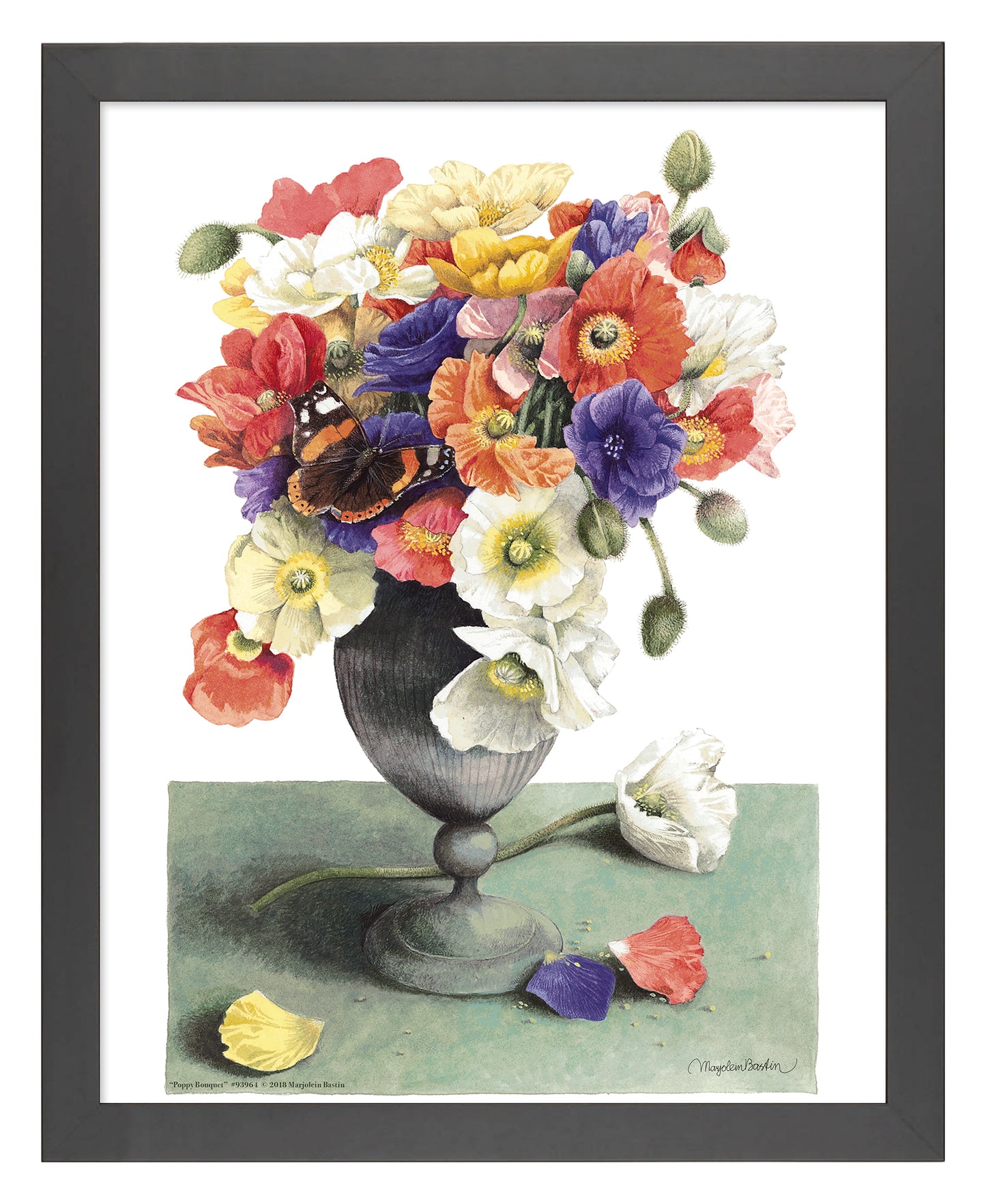 Poppy Bouquet - Art Prints