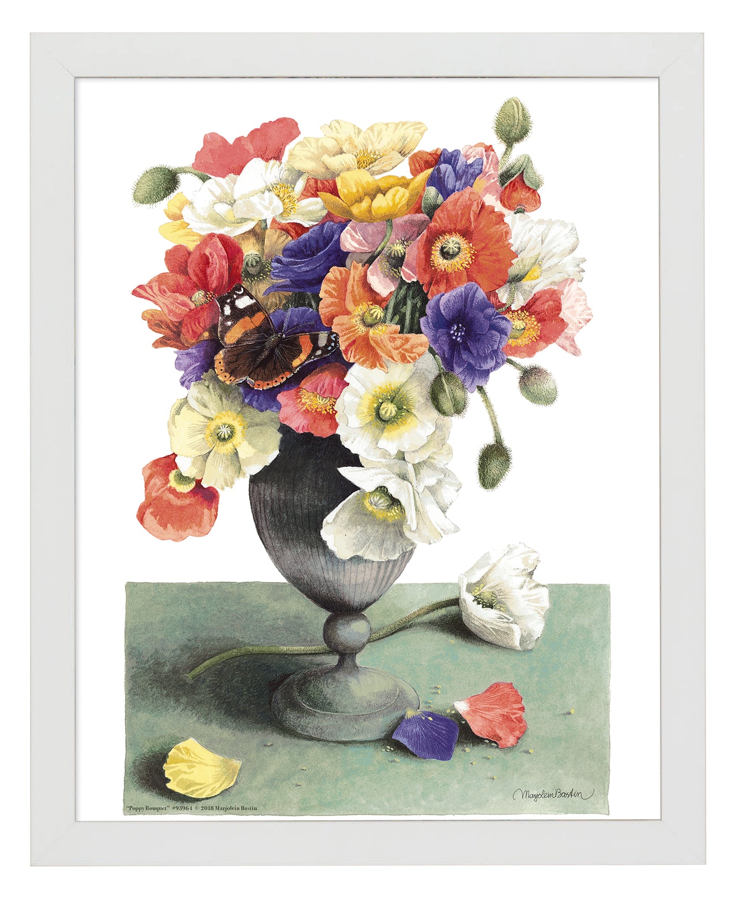 Poppy Bouquet - Art Prints