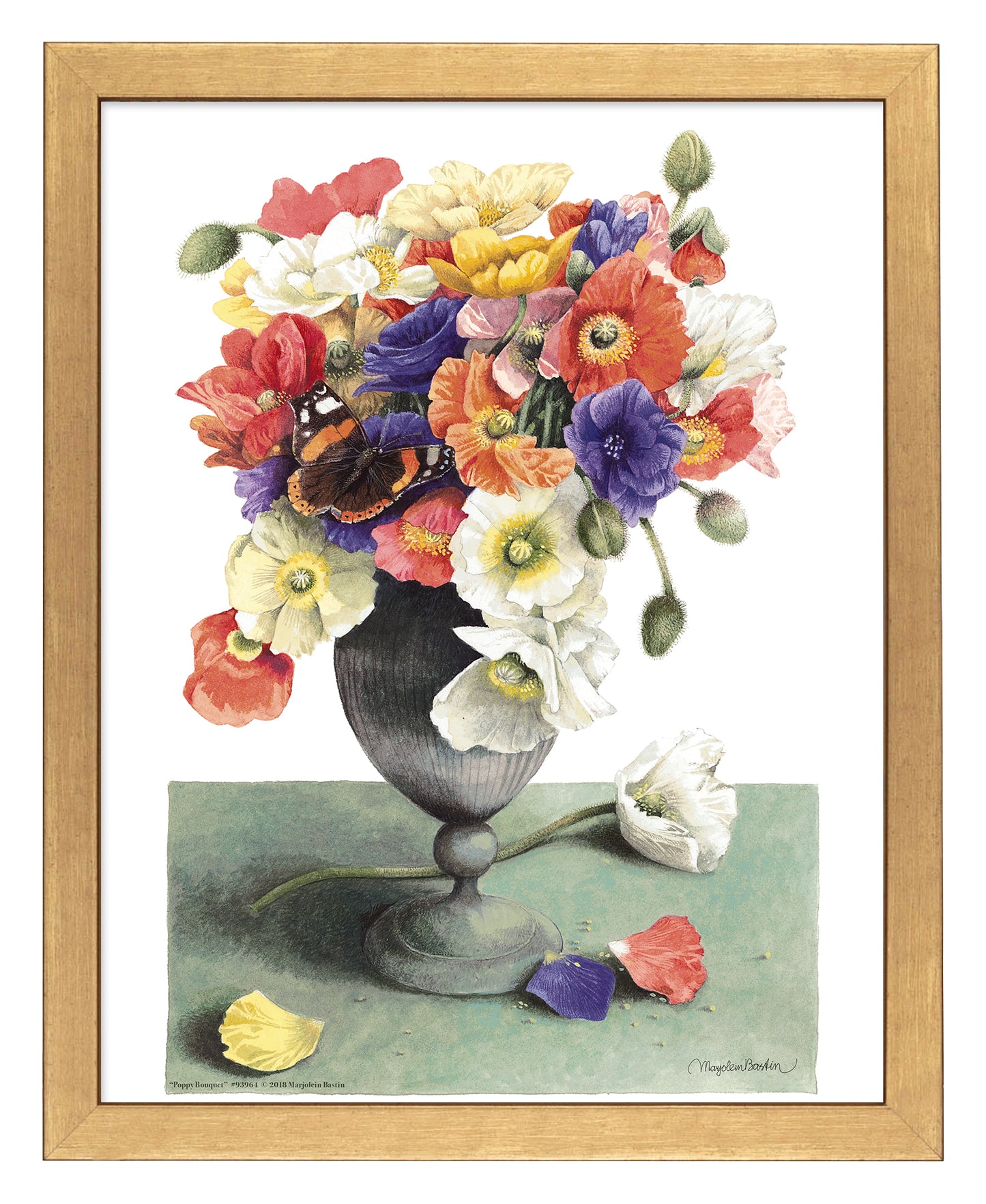 Poppy Bouquet - Art Prints