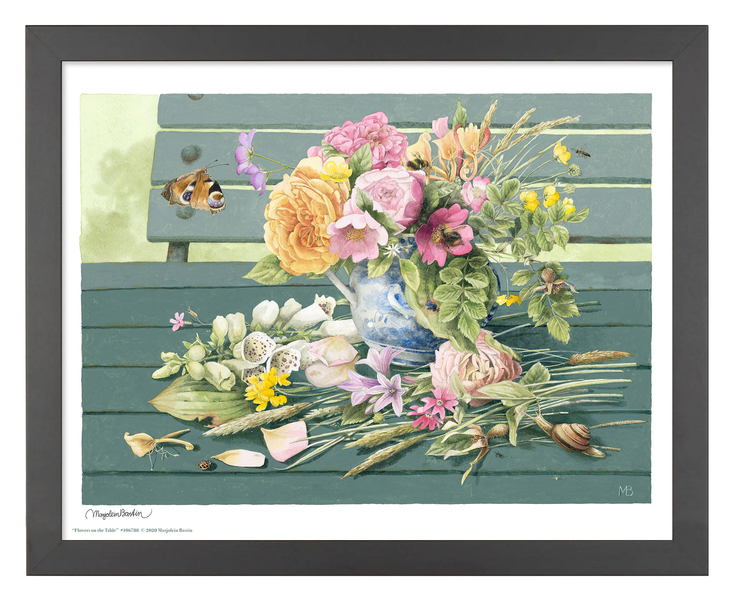Flowers on the Table - Art Prints