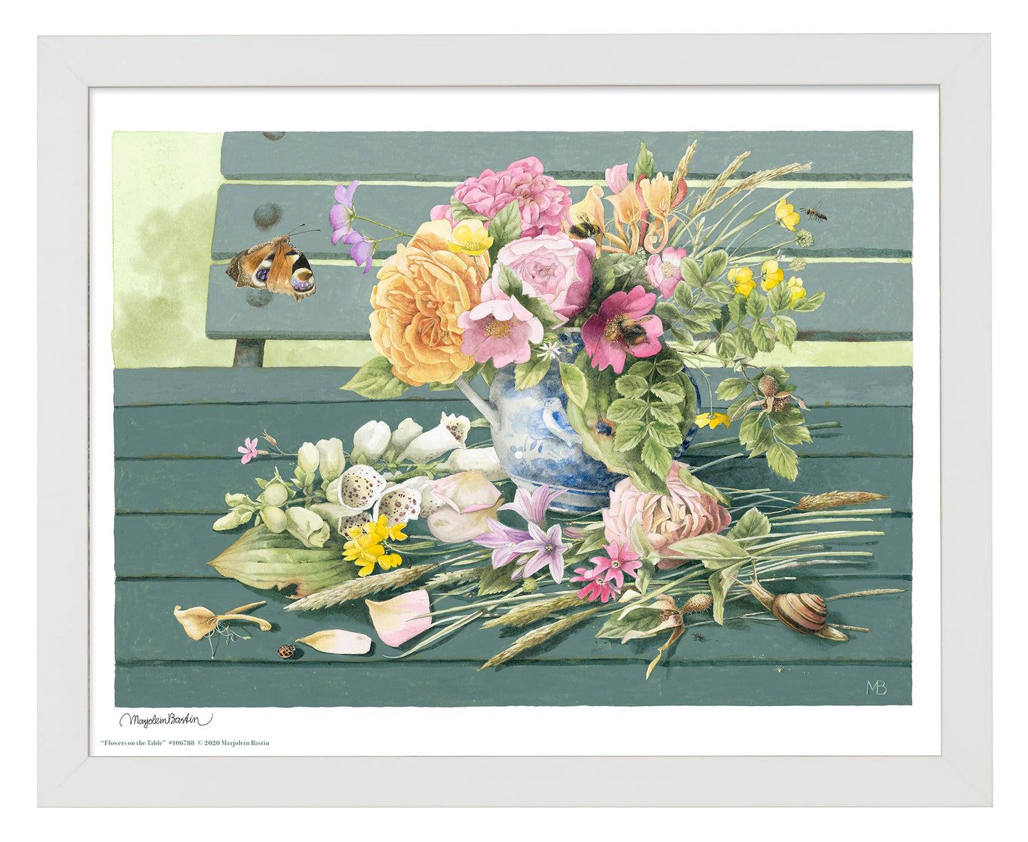 Flowers on the Table - Art Prints