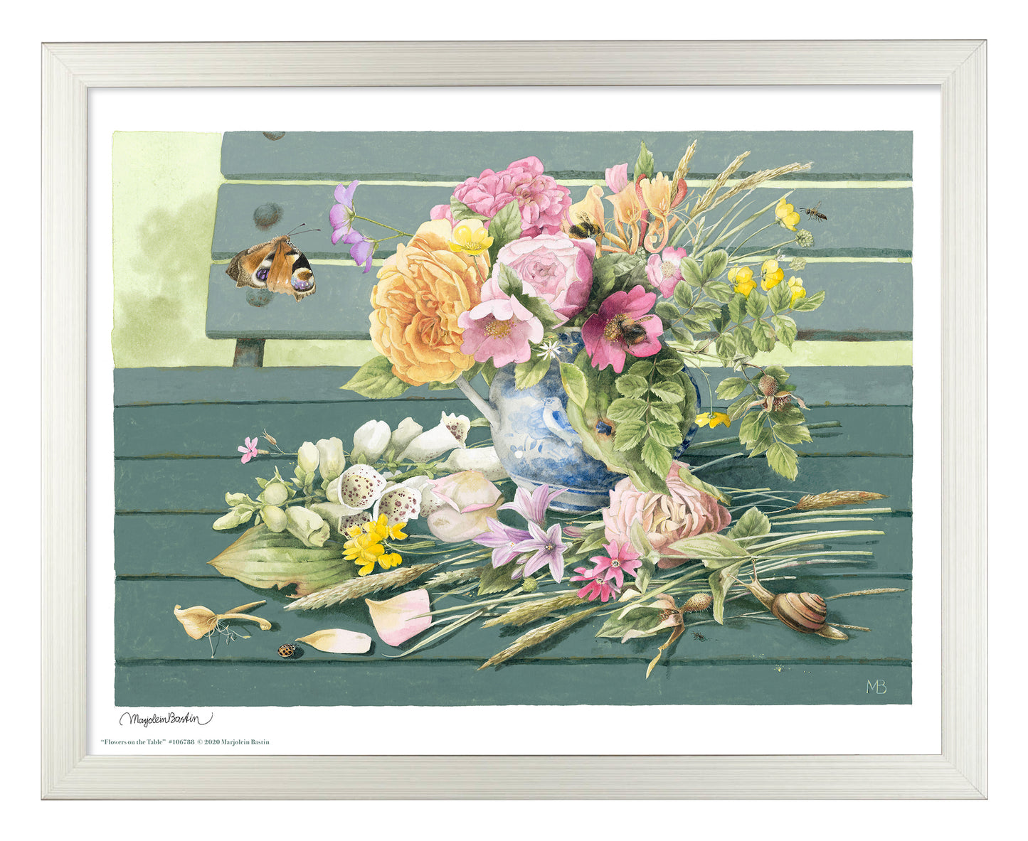 Flowers on the Table - Art Prints