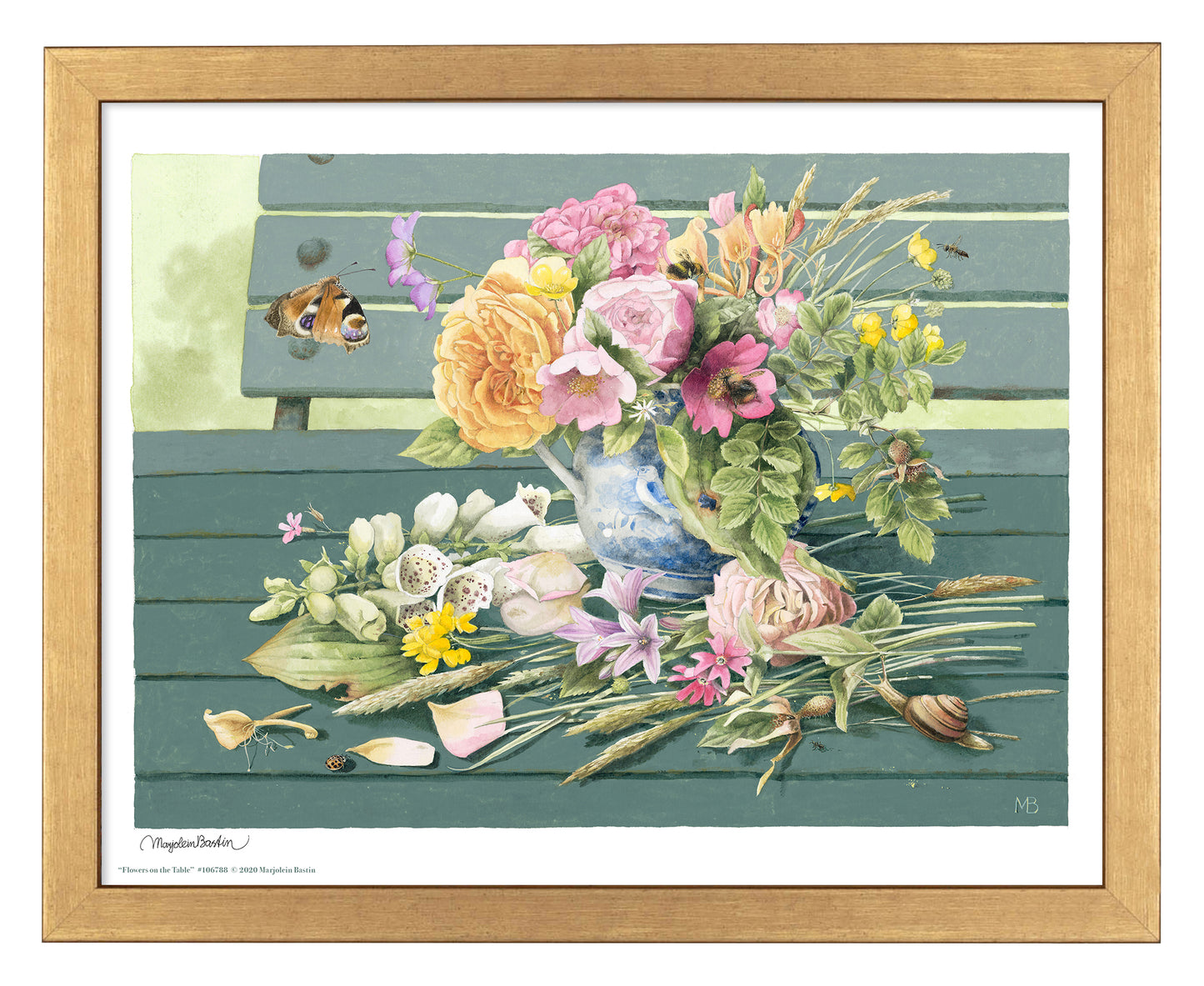 Flowers on the Table - Art Prints
