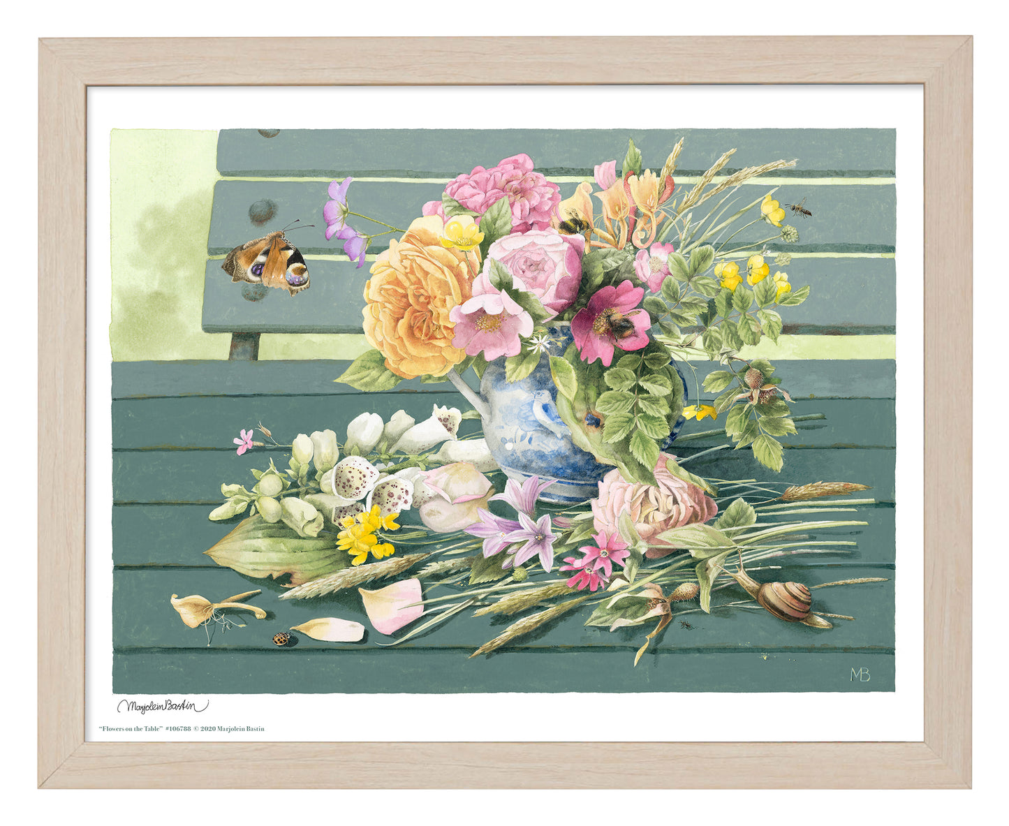 Flowers on the Table - Art Prints