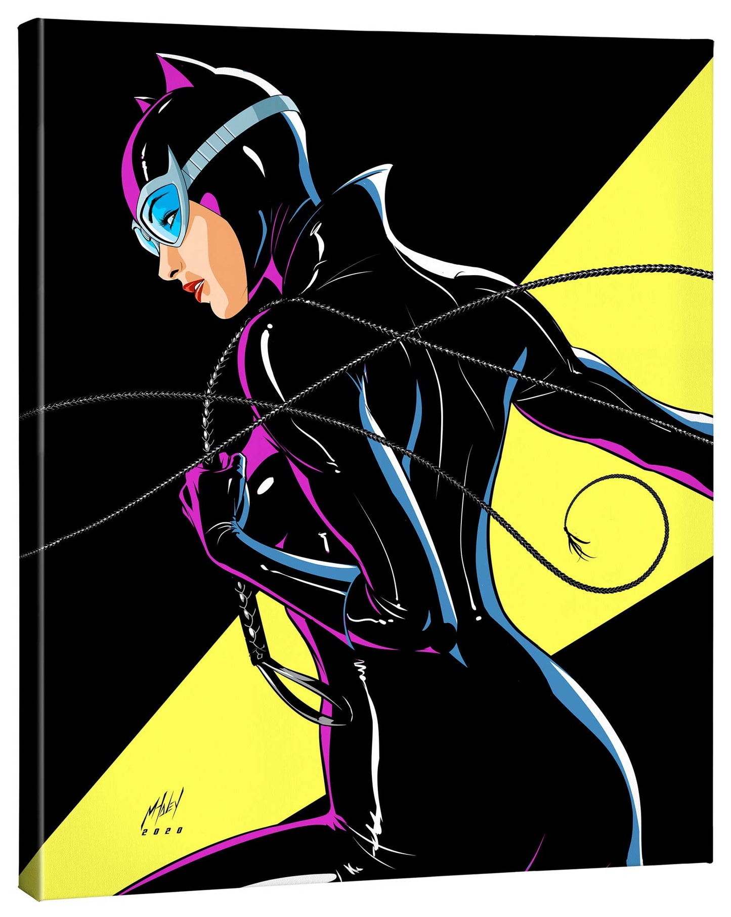 Cat Woman - 24" x 30" Gallery Wrapped Canvas