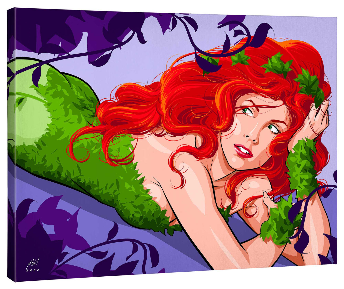 Poison Ivy - 24" x 30" Gallery Wrapped Canvas