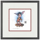 Shy Pinocchio - 15" x 15" Framed Paper Print - Art Of Entertainment