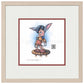 Shy Pinocchio - 15" x 15" Framed Paper Print - Art Of Entertainment