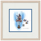 Pinocchio Under Water - 15" x 15" Framed Paper Print - Art Of Entertainment