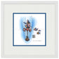 Pinocchio Under Water - 15" x 15" Framed Paper Print - Art Of Entertainment
