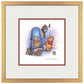 Winnie the Pooh Stout and Round - 15" x 15" Framed Paper Print - Art Of Entertainment