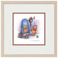 Winnie the Pooh Stout and Round - 15" x 15" Framed Paper Print - Art Of Entertainment