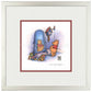 Winnie the Pooh Stout and Round - 15" x 15" Framed Paper Print - Art Of Entertainment