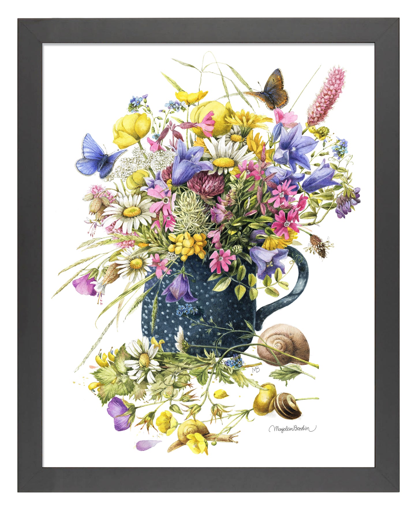 Speckled Blues - Art Prints