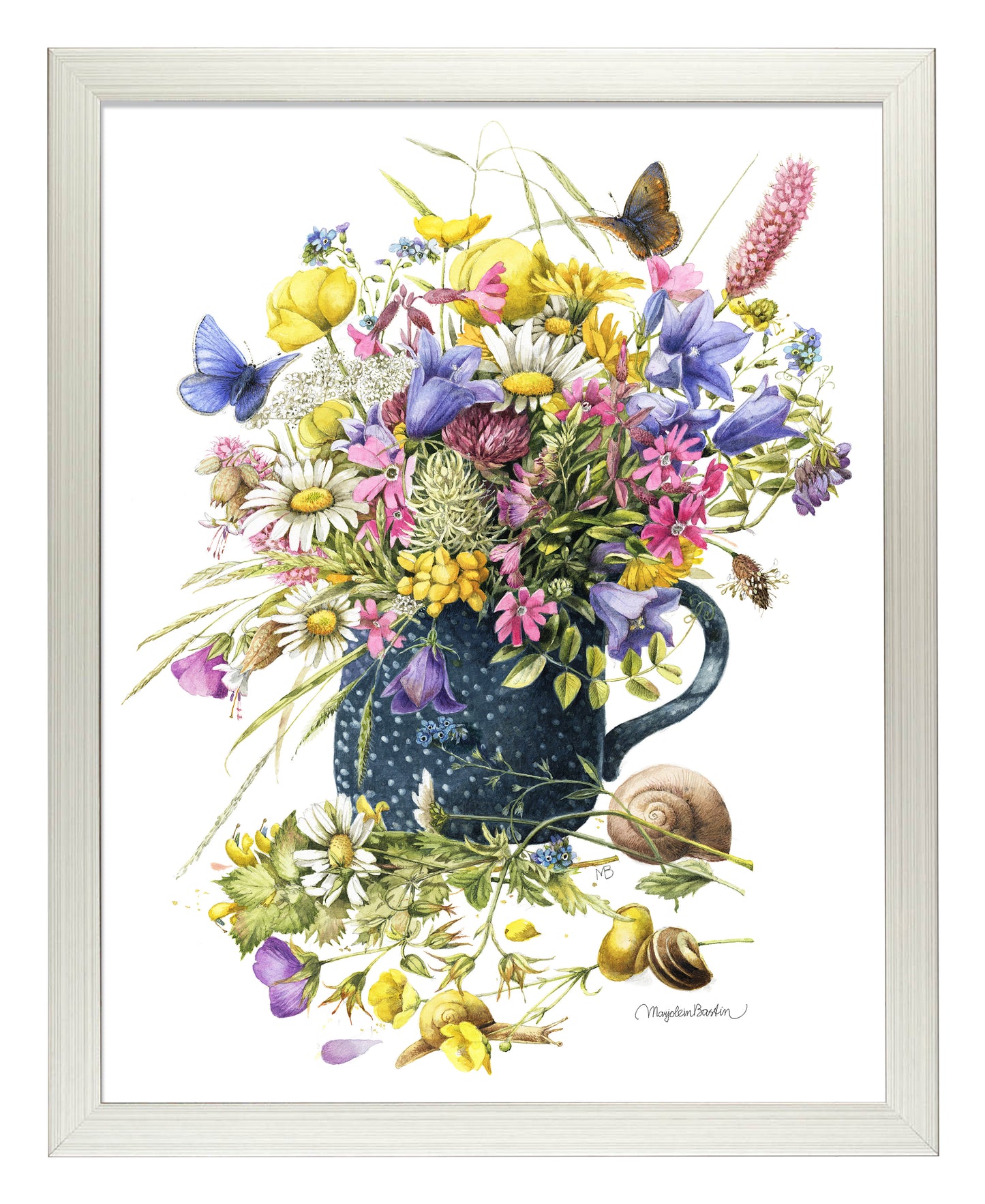 Speckled Blues - Art Prints