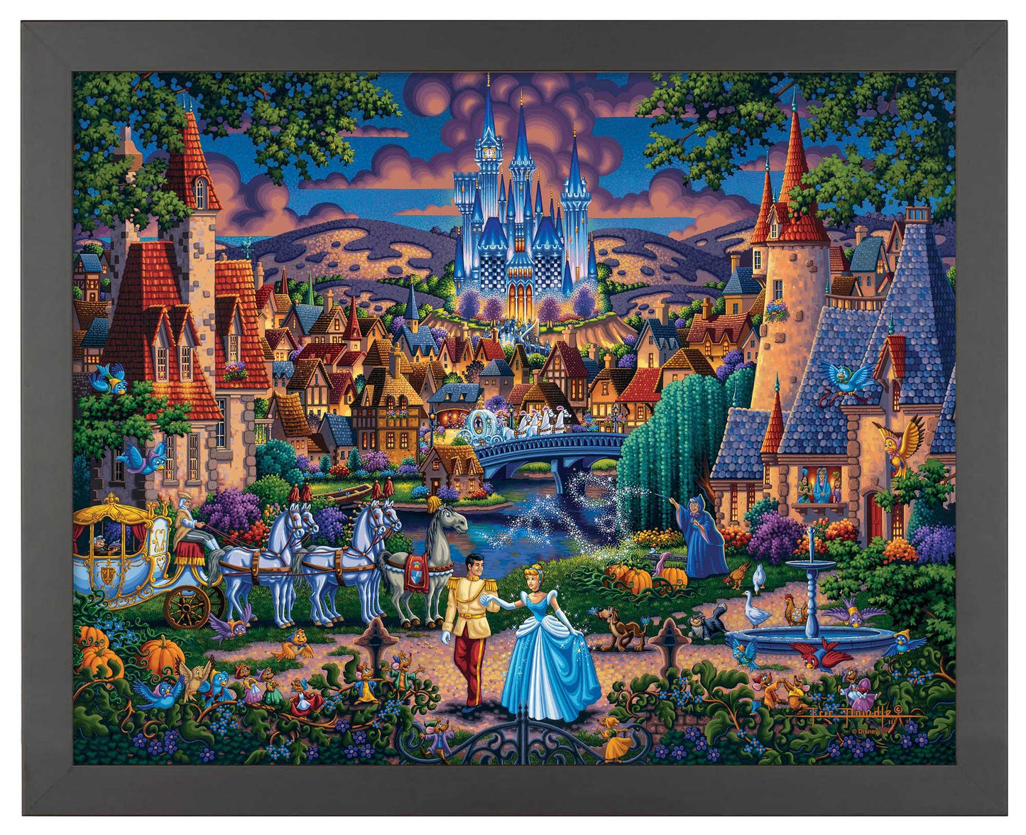Cinderella's Enchanted Evening - Standard Art Prints - Art Of Entertainment