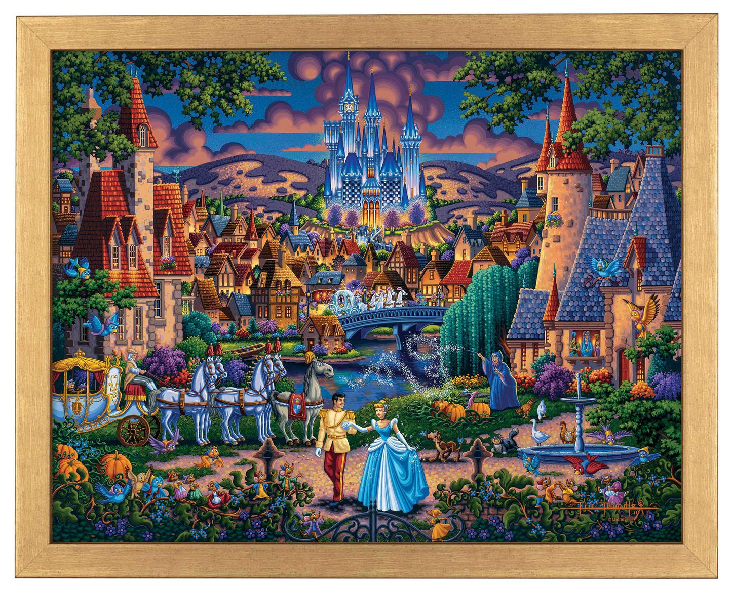 Cinderella's Enchanted Evening - Standard Art Prints - Art Of Entertainment