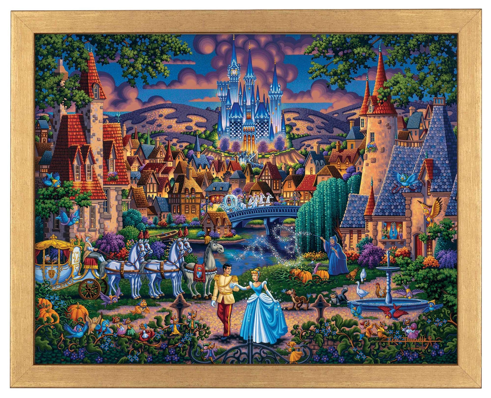 Cinderella's Enchanted Evening - Standard Art Prints - Art Of Entertainment