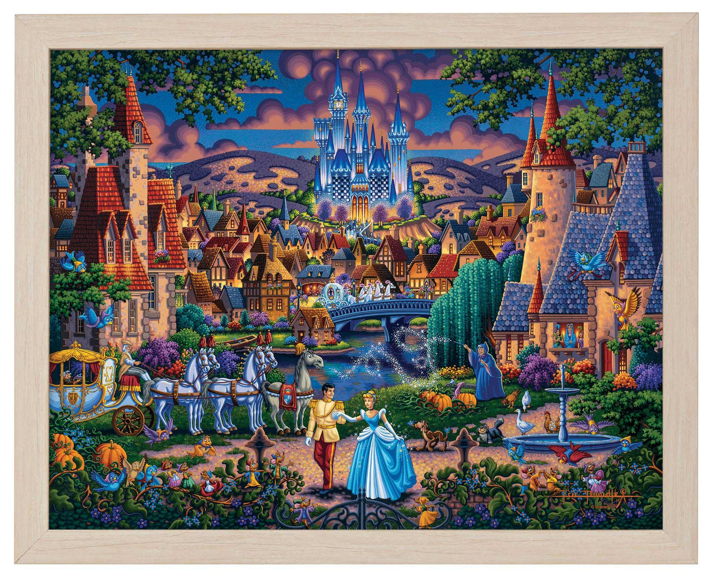 Cinderella's Enchanted Evening - Standard Art Prints - Art Of Entertainment