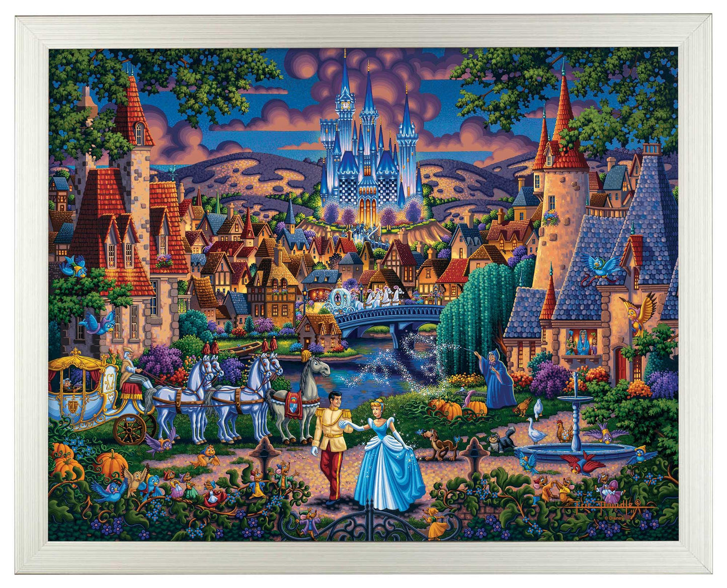 Cinderella's Enchanted Evening - Standard Art Prints - Art Of Entertainment