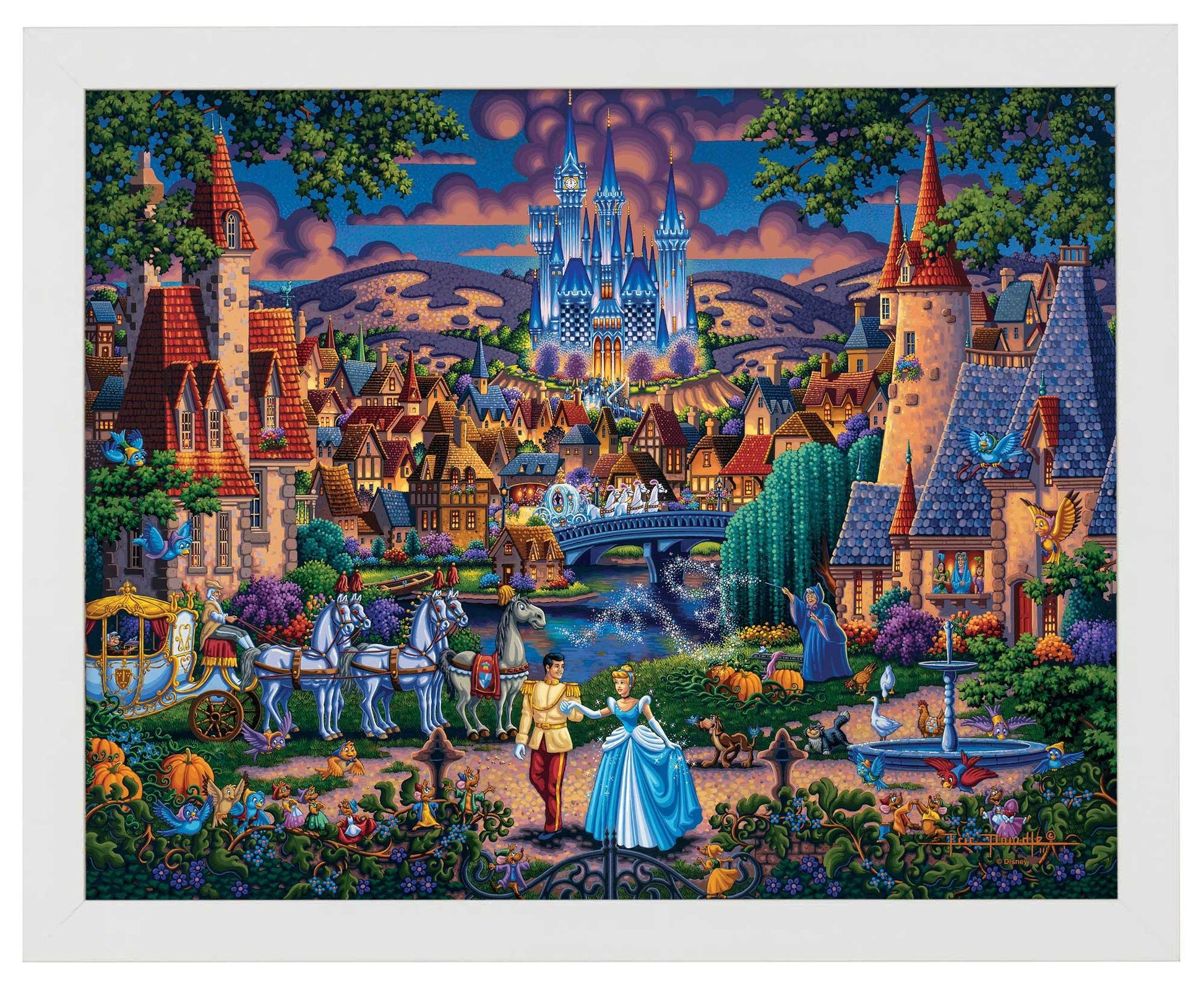 Cinderella's Enchanted Evening - Standard Art Prints - Art Of Entertainment