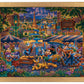 Mickey and Friends Painting in Paris - Standard Art Prints - Art Of Entertainment