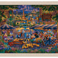 Mickey and Friends Painting in Paris - Standard Art Prints - Art Of Entertainment
