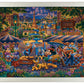 Mickey and Friends Painting in Paris - Standard Art Prints - Art Of Entertainment