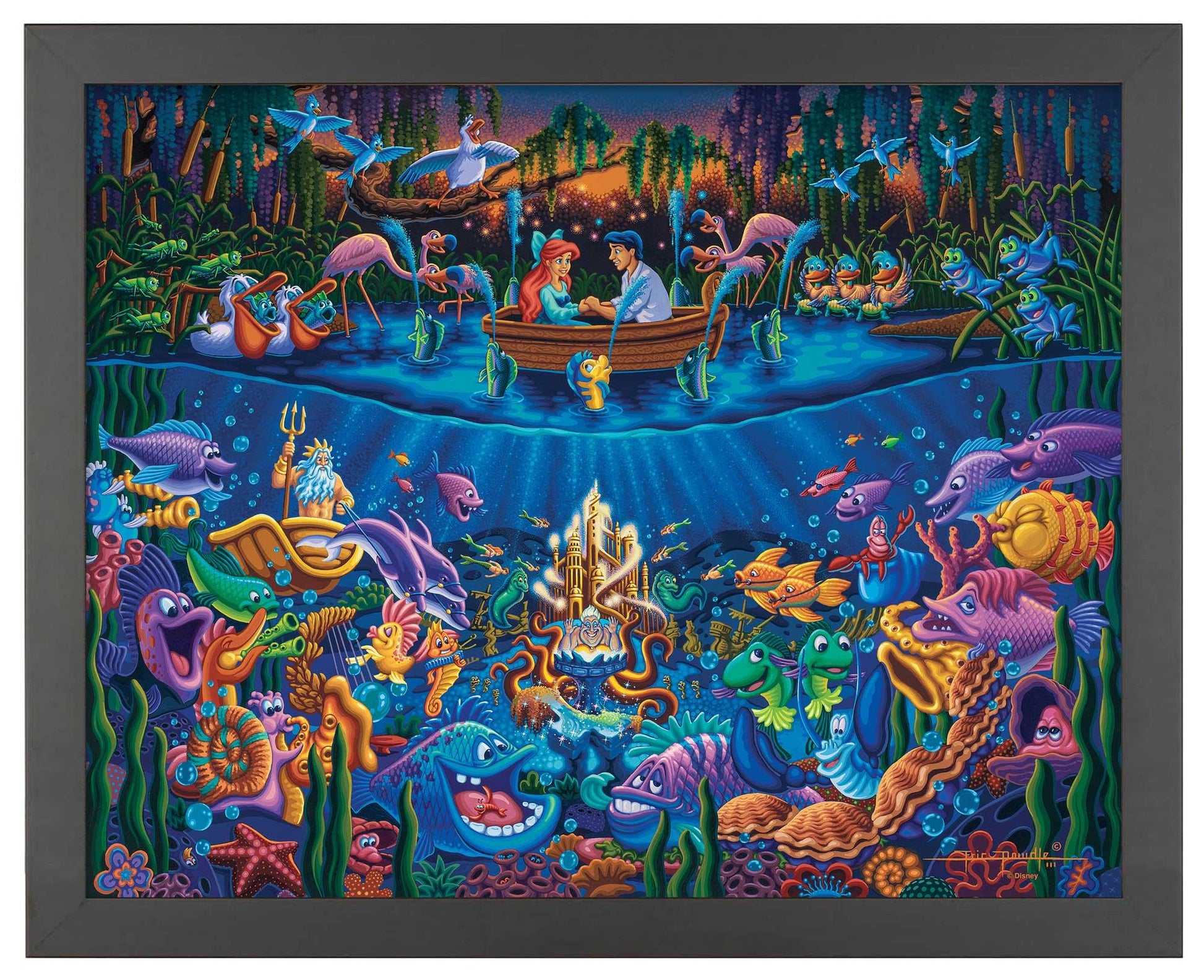 The Little Mermaid - Part of Your World - Standard Art Prints - Art Of Entertainment