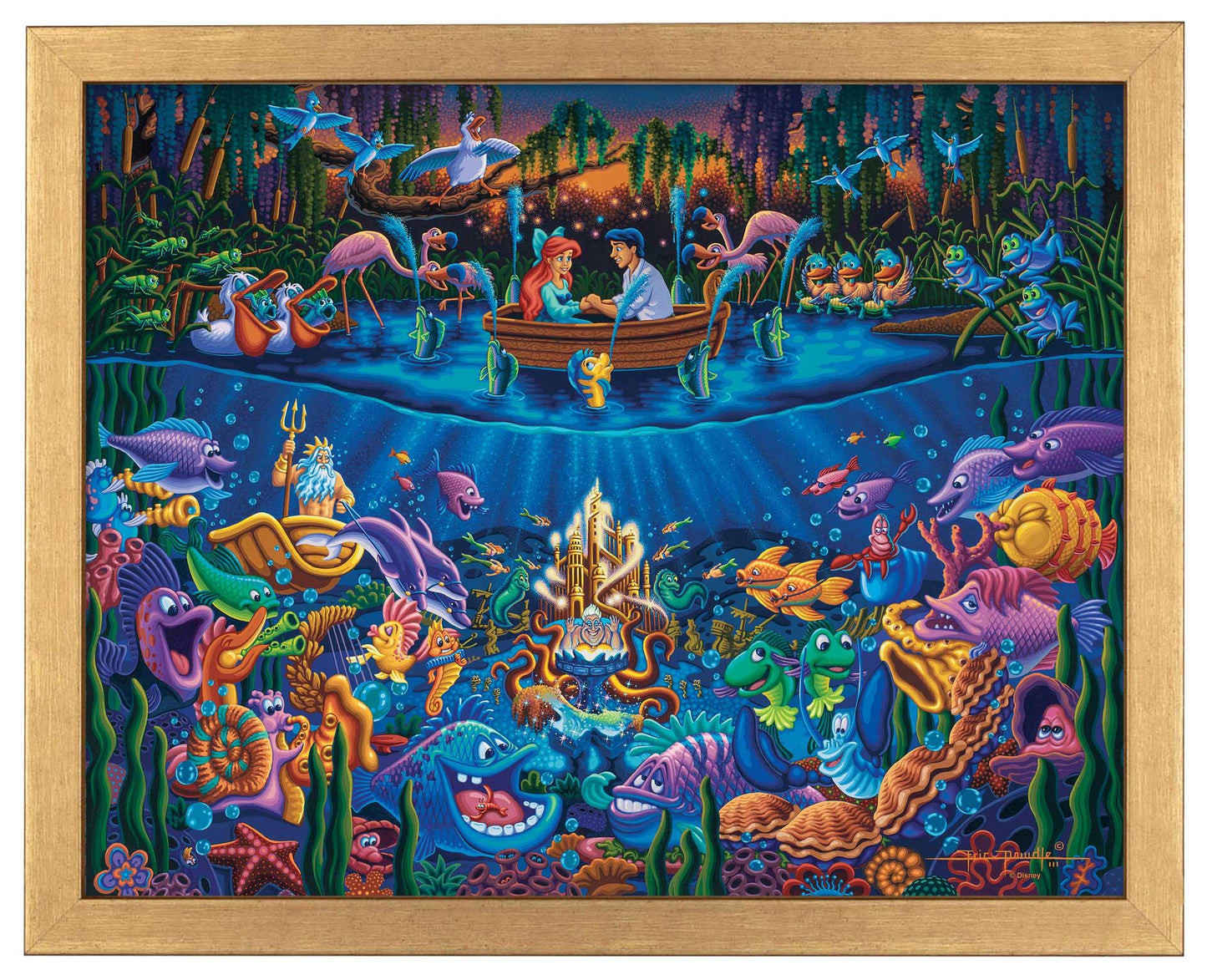 The Little Mermaid - Part of Your World - Standard Art Prints - Art Of Entertainment