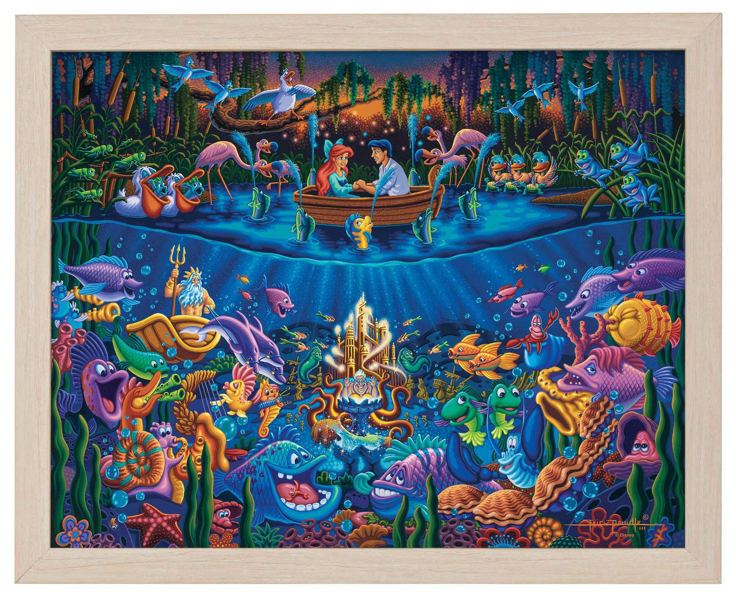 The Little Mermaid - Part of Your World - Standard Art Prints - Art Of Entertainment