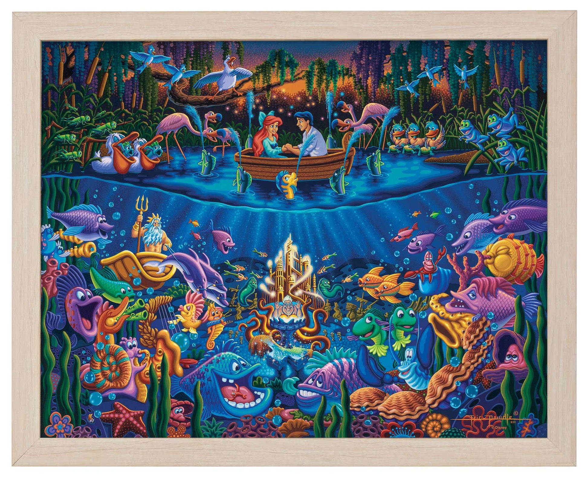 The Little Mermaid - Part of Your World - Standard Art Prints - Art Of Entertainment