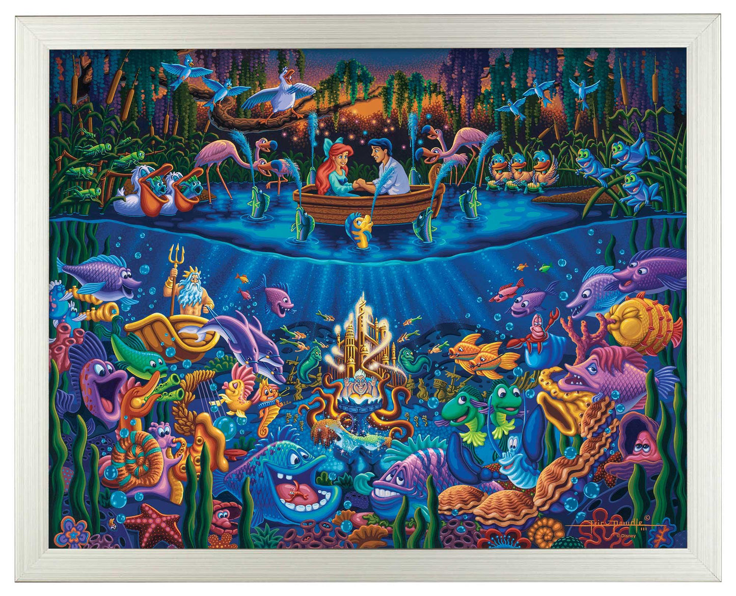 The Little Mermaid - Part of Your World - Standard Art Prints - Art Of Entertainment