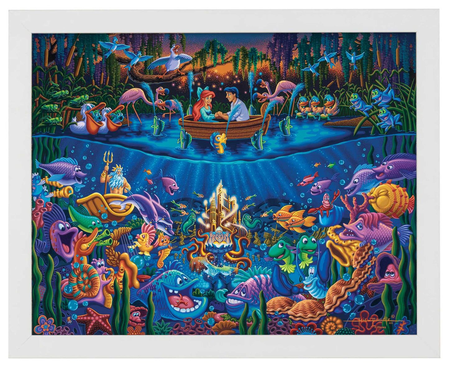 The Little Mermaid - Part of Your World - Standard Art Prints - Art Of Entertainment
