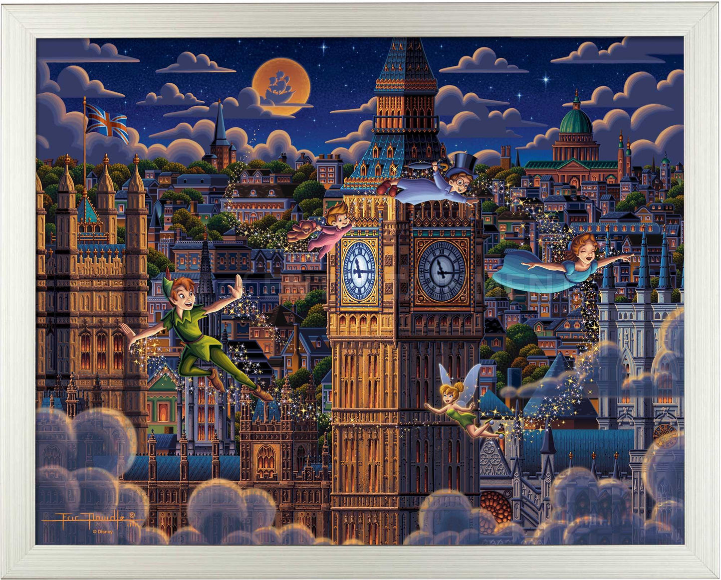 Peter Pan Learning to Fly - Standard Art Prints - Art Of Entertainment