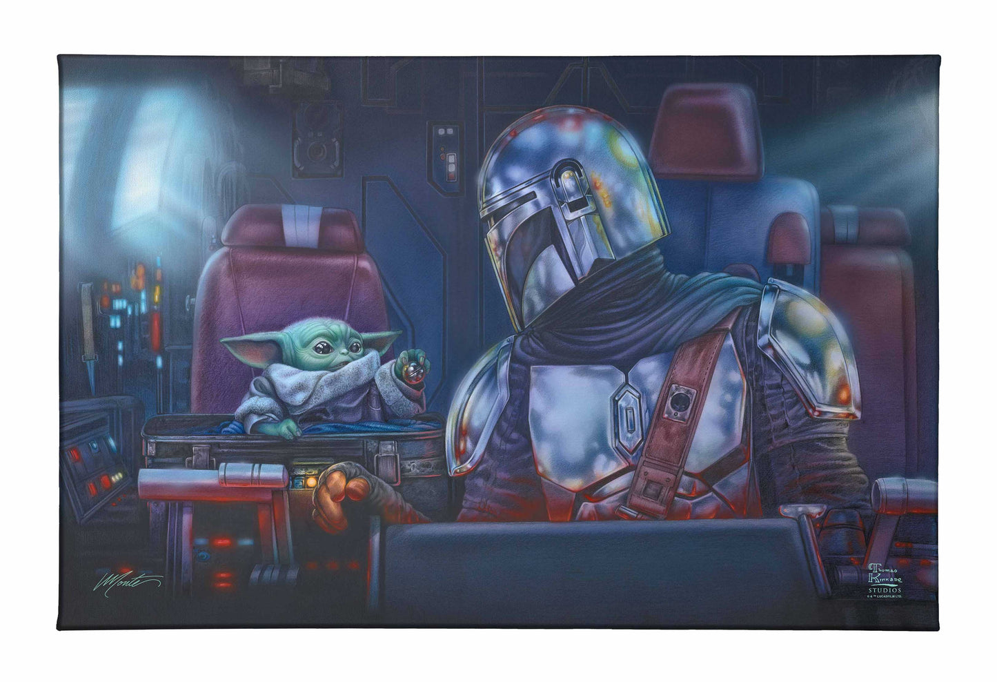 The Mandalorian™ - Two for the Road - 16" x 24" Premier Wraps