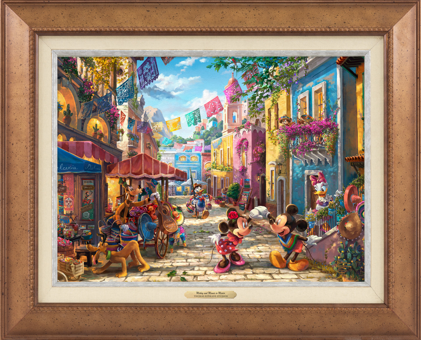 Disney Mickey and Minnie in Mexico - Canvas Classics