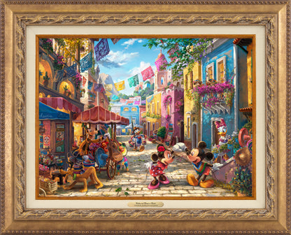 Disney Mickey and Minnie in Mexico - Canvas Classics