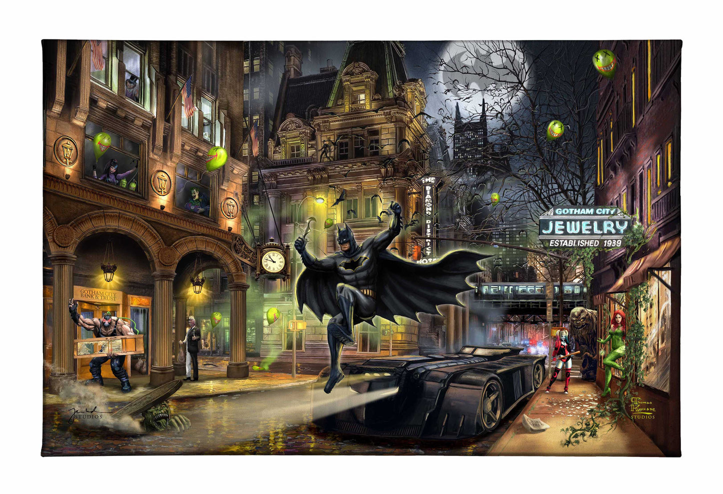 Batman™ Gotham City™ - 16" x 24" Premier Wraps