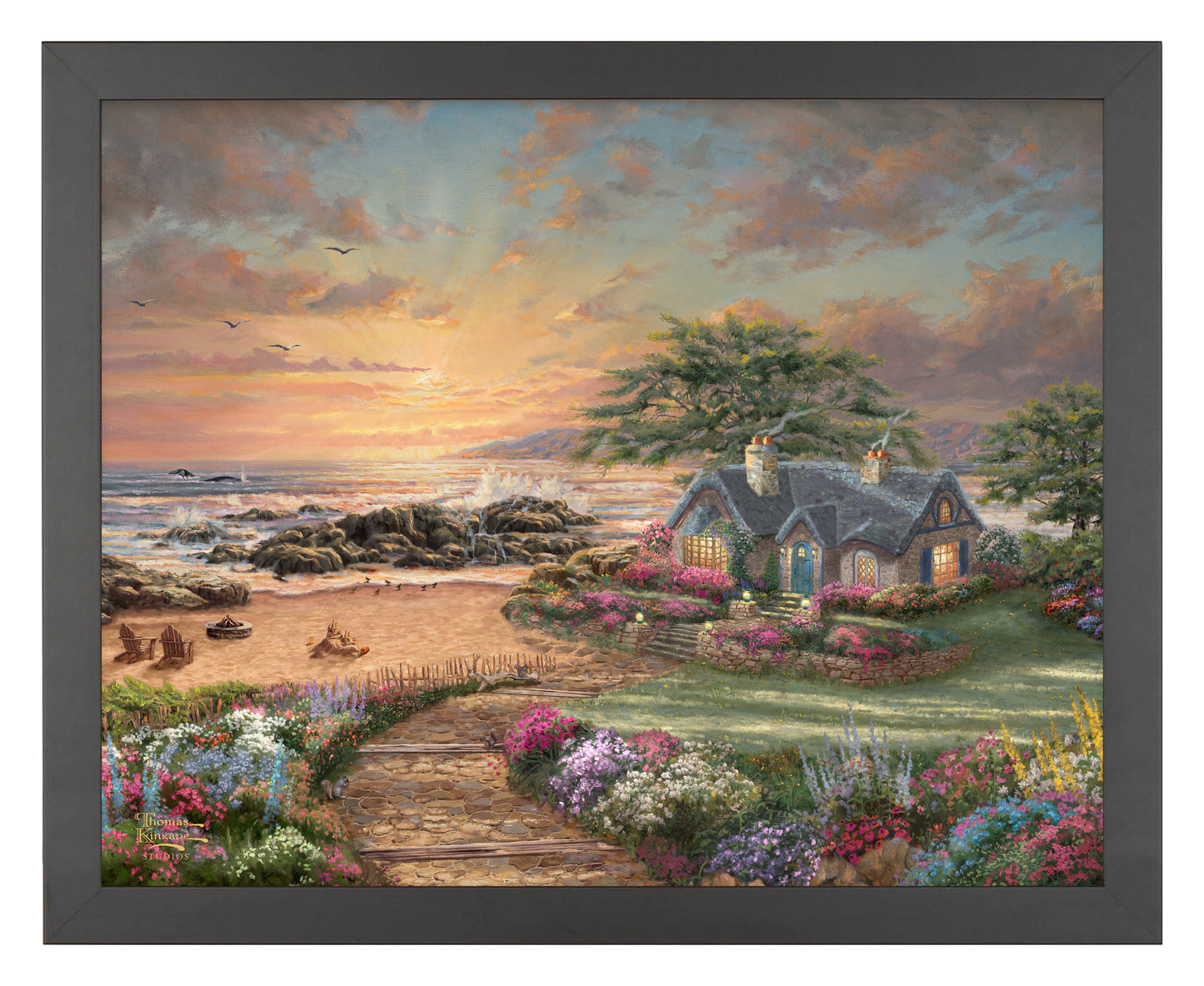 Seaside Cottage - Art Prints