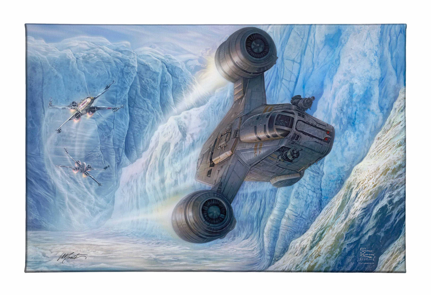 The Mandalorian™ - Cold Pursuit - 16" x 24" Premier Wraps