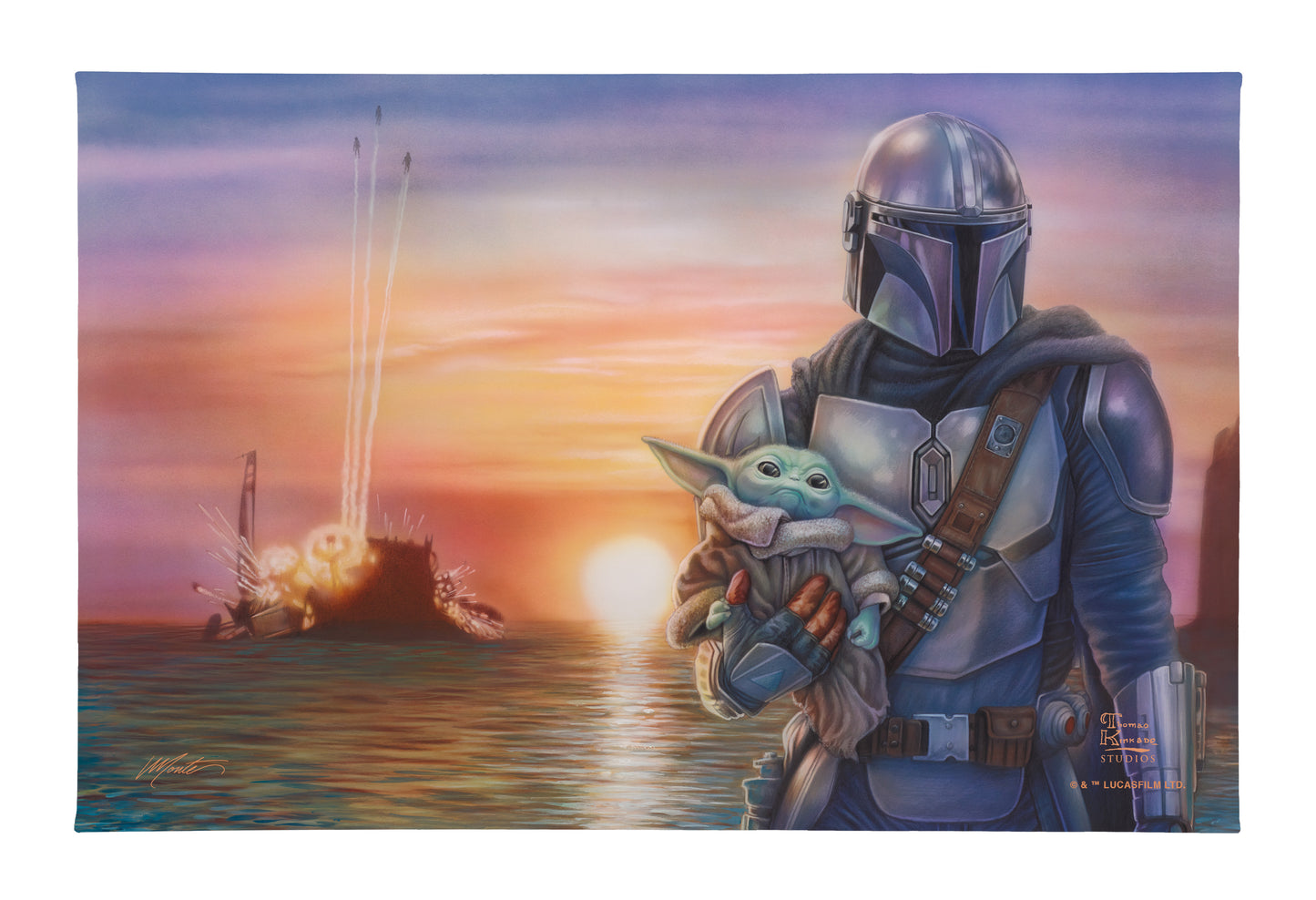 The Mandalorian™ - A New Direction - 16" x 24" Premier Wraps